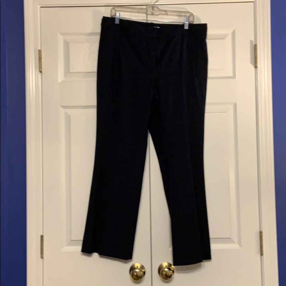 Classic navy trousers